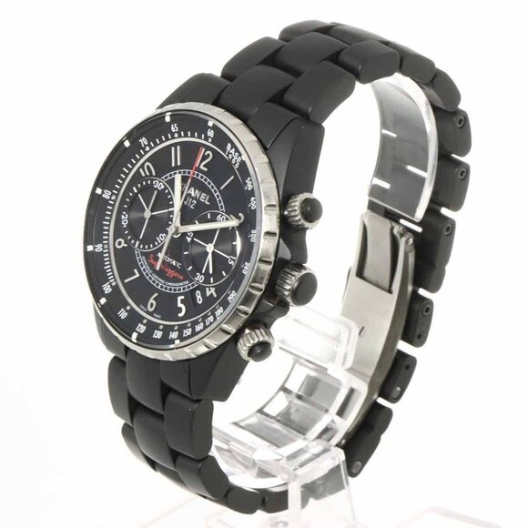 CHANEL J12 Superleggera H3409 Black Ceramic Automatic Chronograph 90288747 - Picture 1 of 9